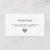 クテシーグレーハート 名刺 (裏面)