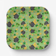 クテシーラックスフォーザアイリッシュ紙プレート