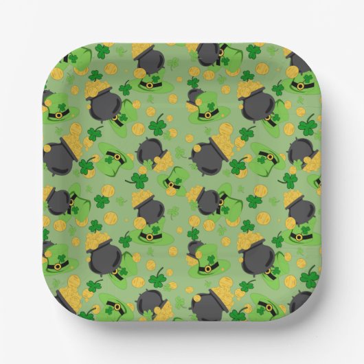 クテシーラックスフォーザアイリッシュ紙プレート ペーパープレート (正面)