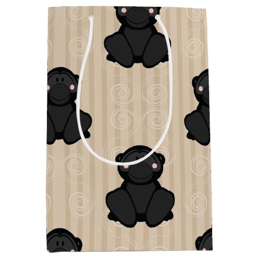 クテリンゴリラ ミディアムペーパーバッグ (正面)