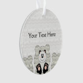 クテリンパンダベアー オーナメント (正面)