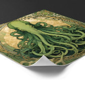 クトゥルフアールヌーボー ポスター (角)