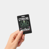 クトゥルフ大統領 Funny 2024選挙  バッジ (手持ち)
