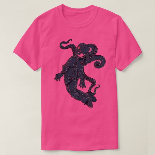 クトゥルフ宇宙マン Tシャツ (デザイン正面)