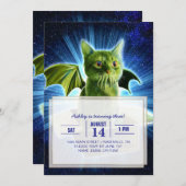 クトゥルフ 招待状 (正面/裏面)