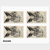 クトゥルフ(Cthulhu) 長方形シール (シート)