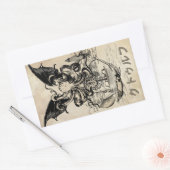 クトゥルフ(Cthulhu) 長方形シール (封筒)