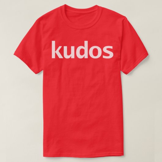 クドス Tシャツ (デザイン正面)