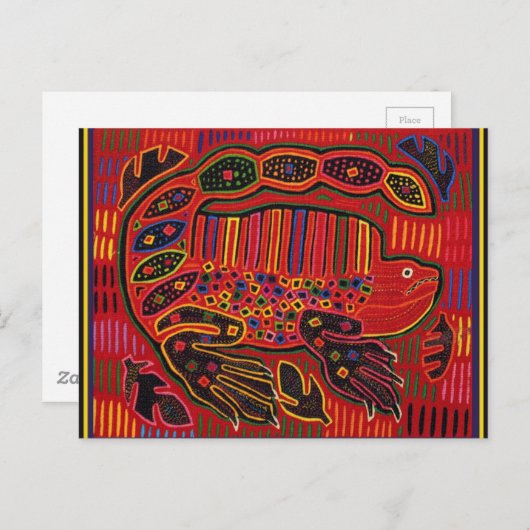 クナインディアンイグアナモラ ポストカード (正面/裏面)