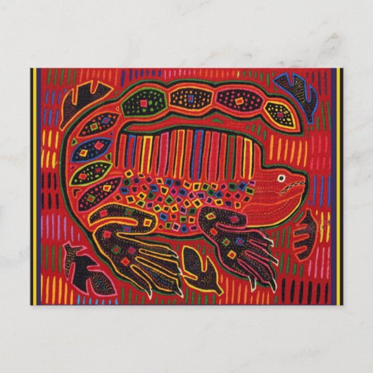 クナインディアンイグアナモラ ポストカード (正面)