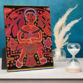 クナインディアンイン料理ハット – トライバル フォトプラーク (側面)