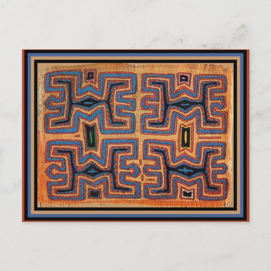 クナインディアンカヌスピリッツ ポストカード (正面)