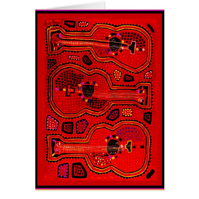 クナインディアンギター (正面)