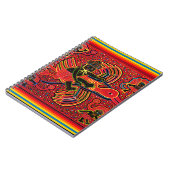 クナインディアンストークブリージングベビーデザイン ノートブック (左側)