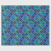 クナインディアンダイヤモンドモララッピングペーパー ラッピングペーパー (フラット)