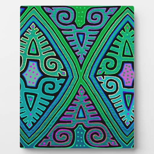 クナインディアンダイヤモンドモラ フォトプラーク (正面)