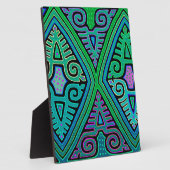 クナインディアンダイヤモンドモラ フォトプラーク (側面)