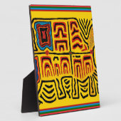 クナインディアントバル歩くカメ フォトプラーク (側面)