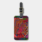 クナインディアンフレンドリードラゴンモラ ラゲッジタグ (正面縦)