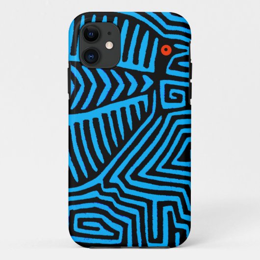 クナインディアンブルーバード Case-Mate iPhoneケース (裏面)