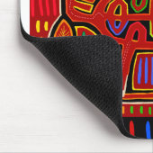 クナインディアンベビーエレファントモラフォークアート マウスパッド (コーナー)