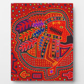 クナインディアンマンインカヌー フォトプラーク (正面)