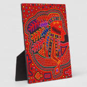 クナインディアンマンインカヌー フォトプラーク (側面)