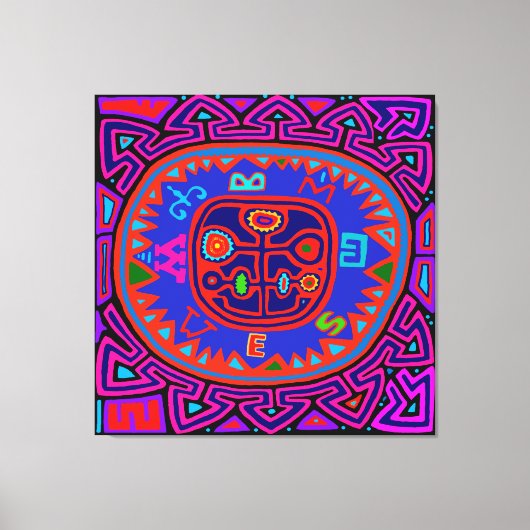 クナインディアンモラコンパス キャンバスプリント (正面)