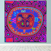 クナインディアンモラコンパス キャンバスプリント (インサイチュ (ウッドフロア))