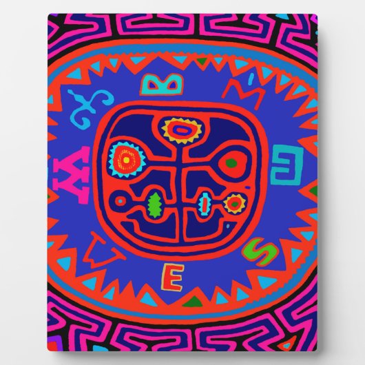 クナインディアンモラコンパス フォトプラーク (正面)