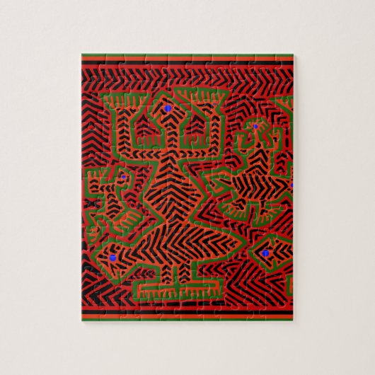 クナインディアンモラスピリッツ ジグソーパズル (縦)