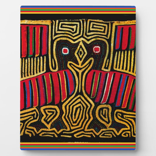 クナインディアンモラダックデザイン フォトプラーク (正面)