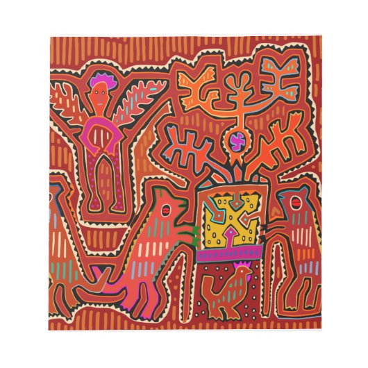 クナシャマンのペヨーテの儀式 – SCOTUS権利を切断 ノートパッド (正面)