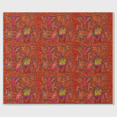 クナシャマンのペヨーテの儀式 – SCOTUS権利を切断 ラッピングペーパー (フラット)