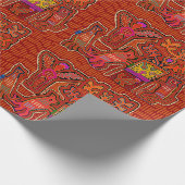 クナシャマンのペヨーテの儀式 – SCOTUS権利を切断 ラッピングペーパー (角)