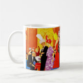 クナードクイーンズパーティーアド コーヒーマグカップ (左)