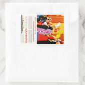 クナードクイーンズパーティーアド 長方形シール (バッグ)