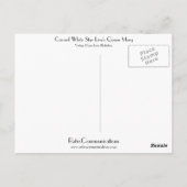 クナード・ホワイト・スター・ラインのクイーンメアリー ポストカード (裏面)