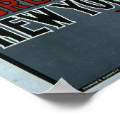 クナード・ライン・（昆虫）オオカバマダラ、モナーク・オブ・ザ・シー ポスター (角)