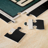 クナード·海定期船豪華汽船レトロポスター ジグソーパズル (側面)