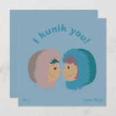 クニク！教室バレンタインデー シーズンカード (正面/裏面)