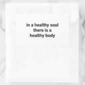 クニッカック3魂1 長方形シール (バッグ)