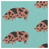 クネクネピグオンティール（緑がかった色） ファブリック (クローズアップ)