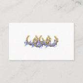 クネクネピグビジネスカード 名刺 (裏面)