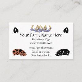 クネクネピグビジネスカード 名刺