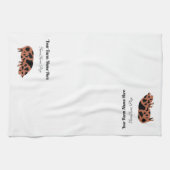 クネクパーソナライズされたネ豚 キッチンタオル (横)