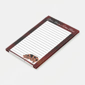 クネクパーソナライズされたネ豚 ポストイット (アングル)