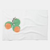 クネパスペインのスライムフルーツハンドドロー キッチンタオル (横)