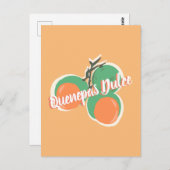 クネパスペインのスライムフルーツハンドドロー ポストカード (正面/裏面)