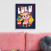 クネールウィールルル キャンバスプリント (インサイチュ (リビング))